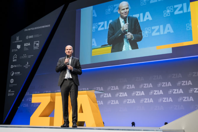 Ralph Brinkhaus auf dem Tag der Immobilienwirtschaft 2019