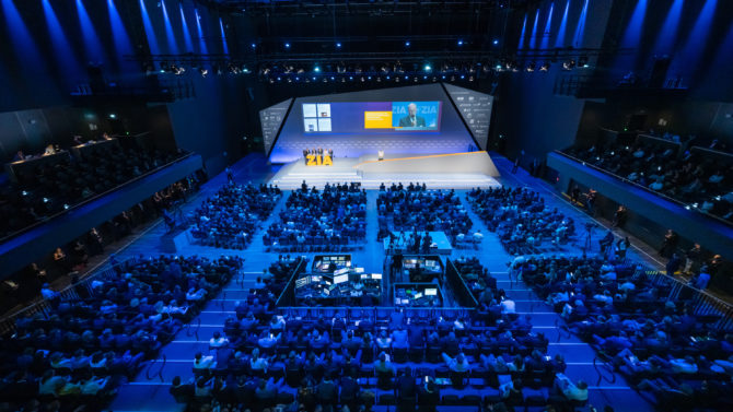 Bühnenansicht Tag der Immobilienwirtschaft 2019