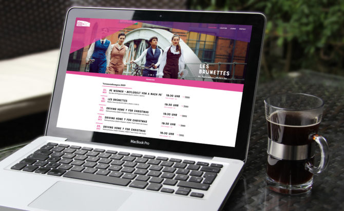 Corporate Webseite von Kleiner Glaspalast Trebbin